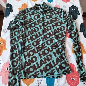 House of holland transparent T-shirt